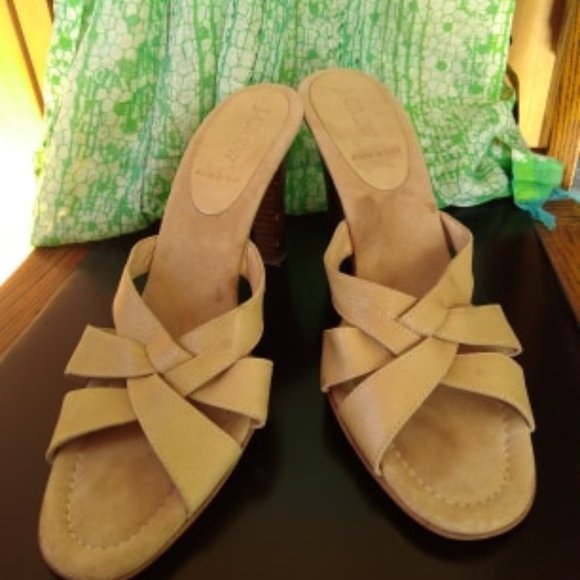 J. Crew Leather and Suede Sandals (2001?) - Picture 4 of 6